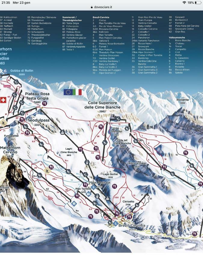 Sweet Apartment Breuil-Cervinia Eksteriør bilde